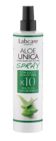 Labcare Aloe Unica Concentratissima Spray - Labcare Cosmetics - 300 ml - Spray multifunzione con aloe vera pura al 99%